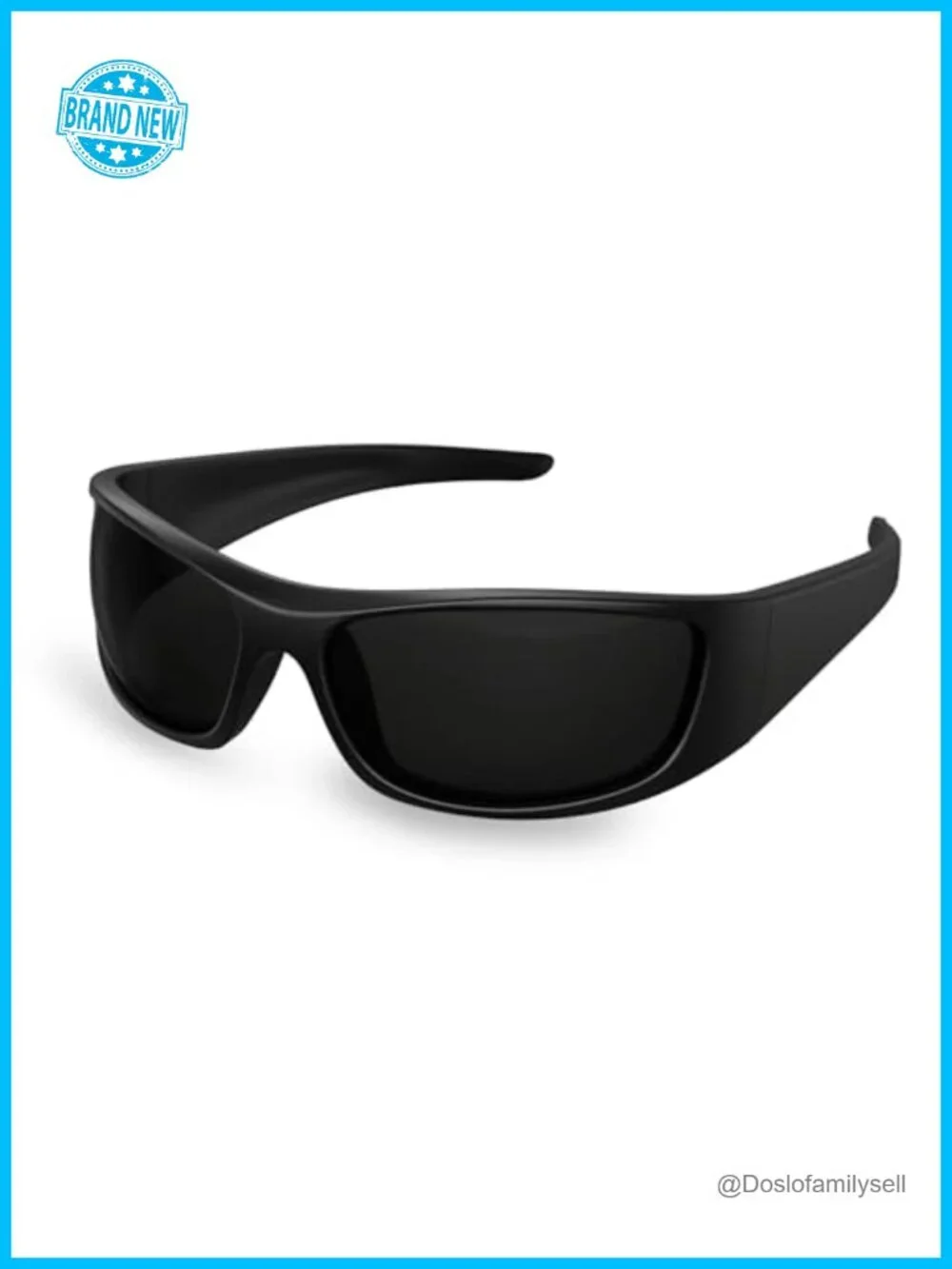 TR90 Polarized Wrap Around Sport Sunglasses UV400 Category 4